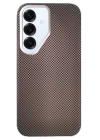 BFS  Samsung Galaxy S25 Besa Magsafe Kapak - Natural Grey