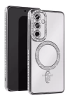 BFS  Samsung Galaxy S25 Edge Joke Simli Magneticsafe Kılıf - Gümüş