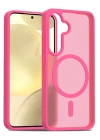 BFS  Samsung Galaxy S25 Jota Magsafe Kapak - Rose