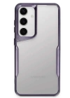 BFS  Samsung Galaxy S25 Kılıf Boyi Silikon Kapak - Derin Mor