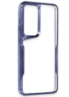 BFS  Samsung Galaxy S25 Kılıf Boyi Silikon Kapak - Lacivert