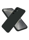 BFS  Samsung Galaxy S25 Kılıf Nano içi Kadife Silikon - Siyah