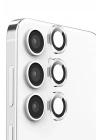 BFS  Samsung Galaxy S25 Plus Raze Metal Kamera Lens - Gümüş