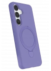 BFS  Samsung Galaxy S25 Regal Magsafe Standlı Kapak - Lila