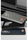 BFS  Samsung Galaxy S25 Ultra Bright Simli Kapak - Derin Mor