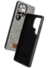 BFS  Samsung Galaxy S25 Ultra Bright Simli Kapak - Gold