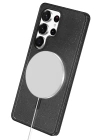 BFS Samsung Galaxy S25 Ultra Glow Magsafe Kapak - Siyah