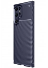 BFS  Samsung Galaxy S25 Ultra Kılıf Auto Focus Karbon Kapak - Lacivert