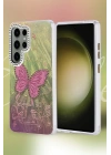 BFS Samsung Galaxy S25 Ultra Kılıf Blade Aynalı Desenli Kapak - Desen 8