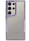 BFS  Samsung Galaxy S25 Ultra Kılıf Boyi Silikon Kapak - Derin Mor