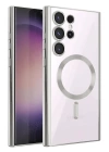 BFS  Samsung Galaxy S25 Ultra Kılıf Kross Magneticsafe Kapak - Titan Gri