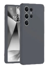 BFS Samsung Galaxy S25 Ultra Kılıf Nano içi Kadife Silikon - Gri