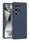 BFS  Samsung Galaxy S25 Ultra Kılıf Nano içi Kadife Silikon - Lacivert