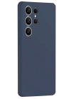 BFS  Samsung Galaxy S25 Ultra Kılıf Nano içi Kadife Silikon - Lacivert