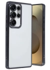 BFS  Samsung Galaxy S25 Ultra Kılıf Razer Lensli Silikon - Siyah