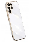 BFS Samsung Galaxy S25 Ultra Kılıf Volet Silikon - Beyaz