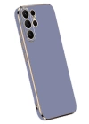 BFS  Samsung Galaxy S25 Ultra Kılıf Volet Silikon - Mavi