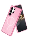 BFS  Samsung Galaxy S25 Ultra Star Magsafe Kapak - Pembe