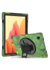 BFS  Samsung Galaxy T220 Tab A7 Lite 8.7 Kılıf Amazing Tablet Kapak - Kamuflaj