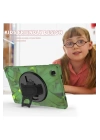 BFS  Samsung Galaxy T220 Tab A7 Lite 8.7 Kılıf Amazing Tablet Kapak - Kamuflaj
