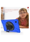 BFS  Samsung Galaxy T220 Tab A7 Lite 8.7 Kılıf Amazing Tablet Kapak - Mavi