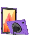 BFS  Samsung Galaxy T220 Tab A7 Lite 8.7 Kılıf Amazing Tablet Kapak - Mor