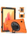 BFS  Samsung Galaxy T220 Tab A7 Lite 8.7 Kılıf Amazing Tablet Kapak - Turuncu
