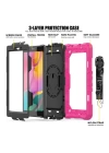BFS  Samsung Galaxy T290 Tab A 8 Kılıf Pars Tablet Kapak - Pembe