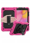BFS  Samsung Galaxy T290 Tab A 8 Kılıf Pars Tablet Kapak - Pembe