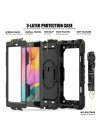 BFS  Samsung Galaxy T290 Tab A 8 Kılıf Pars Tablet Kapak - Siyah