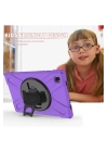 BFS  Samsung Galaxy T500 Tab A7 10.4 Kılıf Amazing Tablet Kapak - Mor