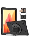BFS  Samsung Galaxy T500 Tab A7 10.4 Kılıf Amazing Tablet Kapak - Siyah