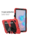 BFS  Samsung Galaxy T500 Tab A7 10.4 Kılıf Griffin Tablet Kapak - Kırmızı