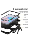 BFS  Samsung Galaxy T500 Tab A7 10.4 Kılıf Griffin Tablet Kapak - Siyah