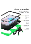 BFS  Samsung Galaxy T500 Tab A7 10.4 Kılıf Griffin Tablet Kapak - Yeşil