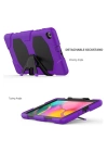 BFS  Samsung Galaxy T510 Tab A 10.1 Kılıf Griffin Tablet Kapak - Mor