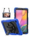 BFS  Samsung Galaxy T510 Tab A 10.1 Kılıf Pars Tablet Kapak - Mavi