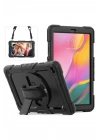 BFS  Samsung Galaxy T510 Tab A 10.1 Kılıf Pars Tablet Kapak - Siyah