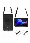 BFS  Samsung Galaxy T577 Tab Active 3 Kılıf Amazing Tablet Kapak - Siyah