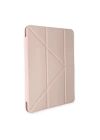 BFS  Samsung Galaxy T737 Tab S7 FE 12.4 Kılıf Kalemlikli Mars Tablet Kılıfı - Rose Gold