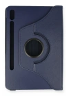 BFS  Samsung Galaxy T870 Tab S7 11 Kılıf 360 Tablet Deri Kılıf - Lacivert