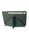 BFS  Samsung Galaxy T870 Tab S7 11 Kılıf Kalemlikli Mars Tablet Kılıfı - Koyu Yeşil