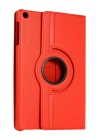 BFS  Samsung Galaxy Tab A11 360 Tablet Deri Kılıf - Kırmızı