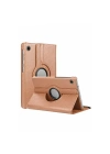 BFS  Samsung Galaxy Tab A11 360 Tablet Deri Kılıf - Rose Gold