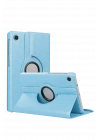 BFS  Samsung Galaxy Tab A11 360 Tablet Deri Kılıf - Turkuaz