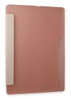 BFS Samsung Galaxy Tab A9 Kılıf Kalemlikli Mars Tablet Kılıfı - Rose Gold