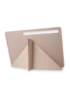 BFS Samsung Galaxy Tab A9 Kılıf Kalemlikli Mars Tablet Kılıfı - Rose Gold