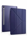 BFS Samsung Galaxy Tab S10 FE Plus 13.1 Kalemlikli Mars Tablet Kılıfı - Lacivert