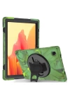 BFS  Samsung Galaxy X200 Tab A8 10.5 Kılıf Amazing Tablet Kapak - Kamuflaj