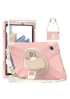 BFS  Samsung Galaxy X200 Tab A8 10.5 Kılıf Amazing Tablet Kapak - Pembe